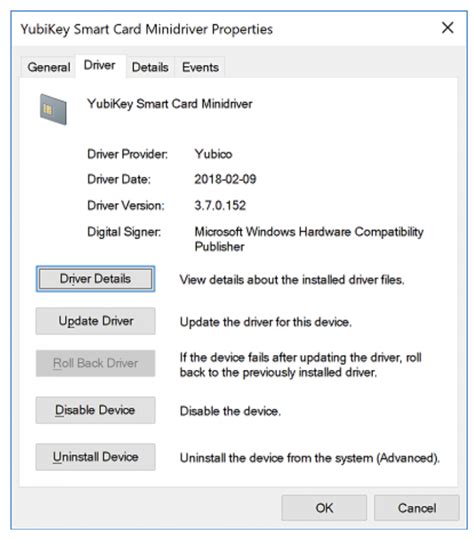 windows update smart card minidriver|Smart Card Minidriver Versions .